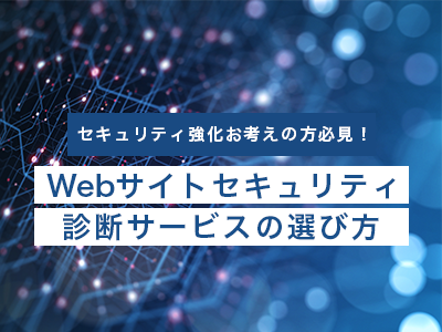 中小企業もターゲットに！サイバー攻撃から身を守る、Webサイトへの診断とはの媒体資料