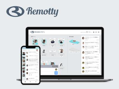 リモートワークのための仮想オフィス「Remotty」の媒体資料